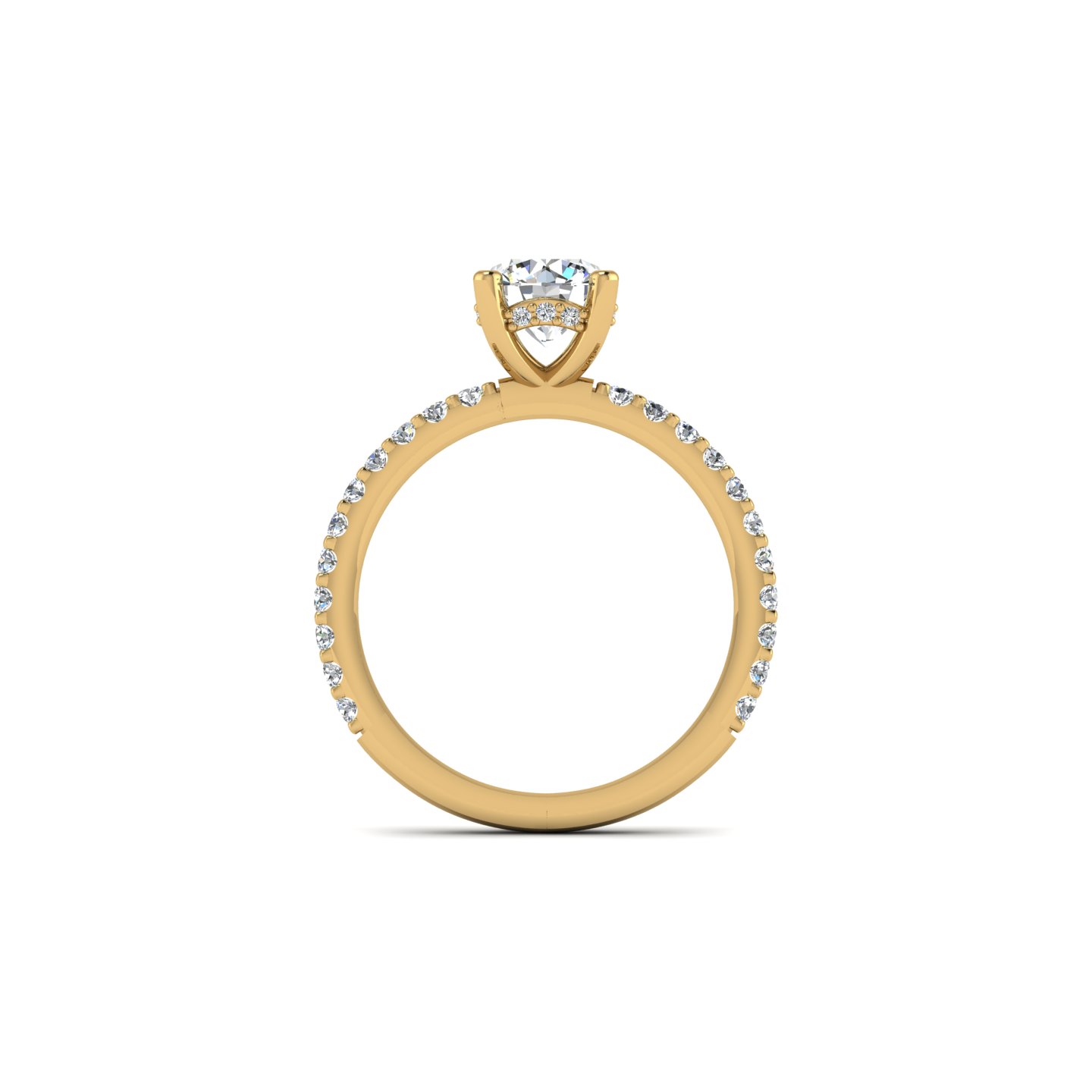 Kenzie Shared Prong Engagement Ring